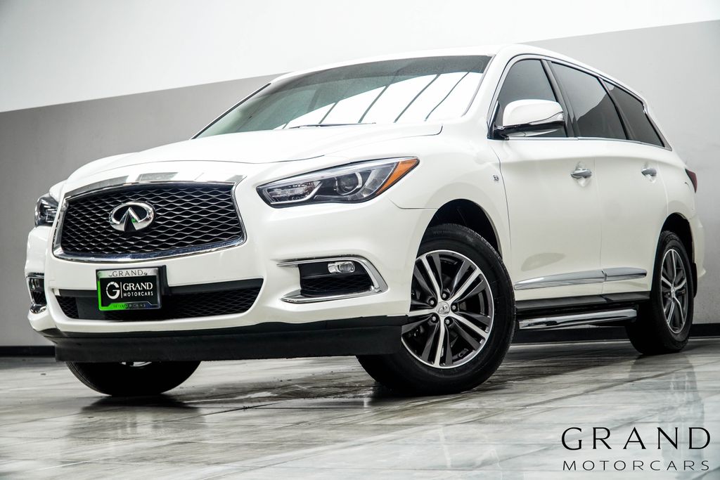 Majestic White 2018 INFINITI QX60 AWD SUV / Crossover All-Wheel Drive Continuously Variable Transmission