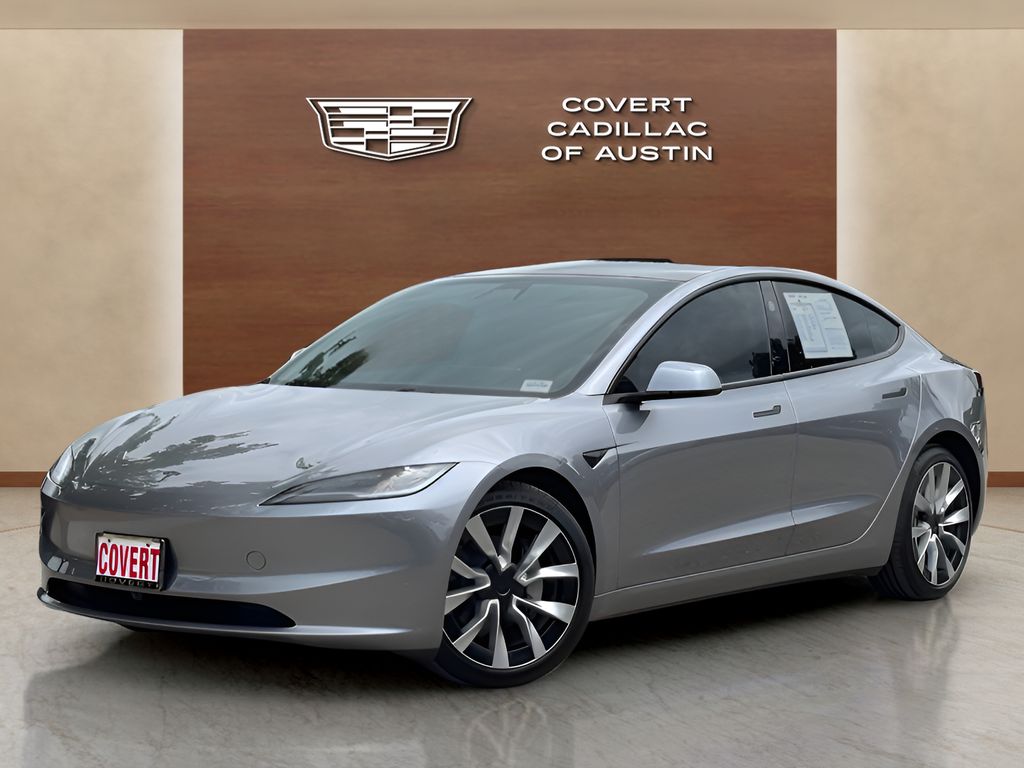Gray 2026 Tesla Model 3 Premium AWD Sedan All-Wheel Drive 1-Speed Automatic