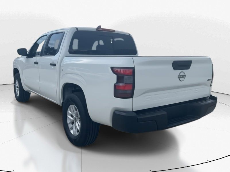 2025 Glacier White Nissan Frontier S 4X4 Truck