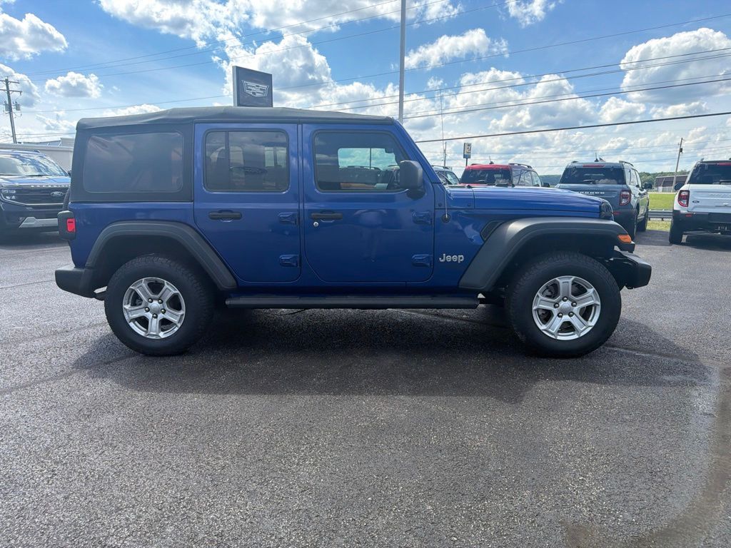 2019 Jeep Wrangler Unlimited Sport S Blue at South Hills CDJR