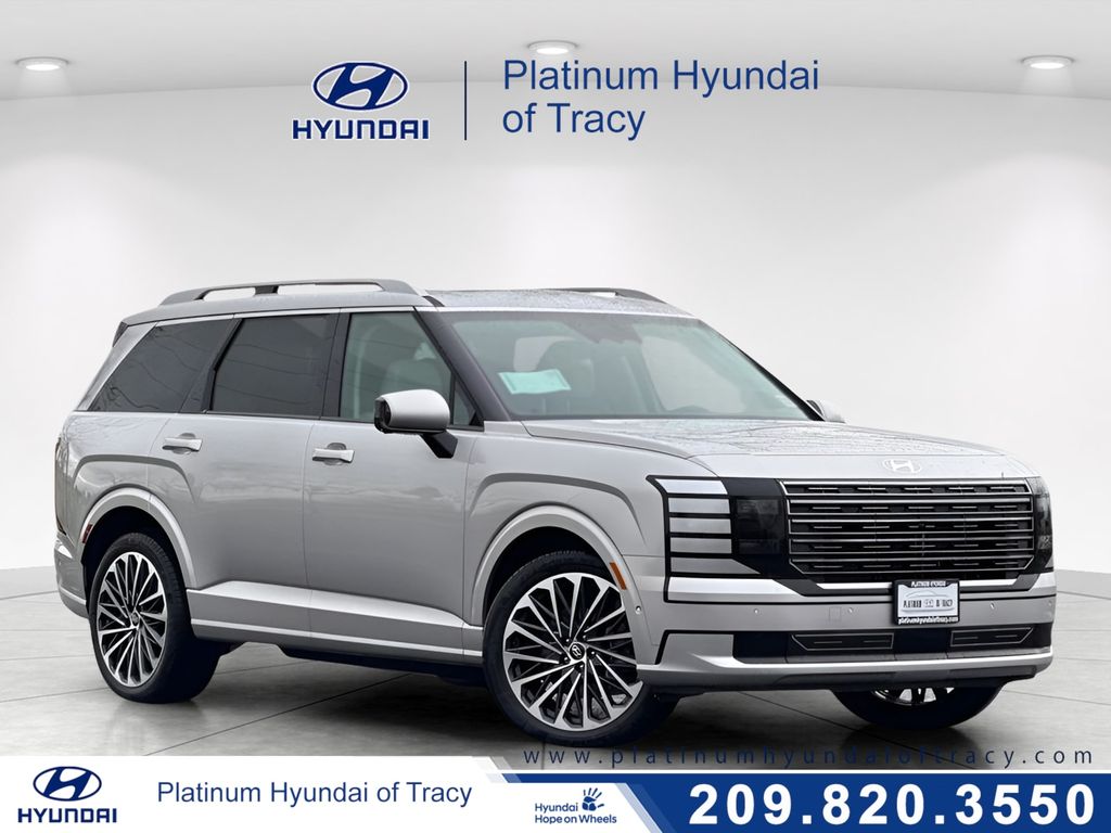 Typhoon Silver Metallic 2026 Hyundai Palisade Hybrid SUV / Crossover All-Wheel Drive 6-Speed Automatic