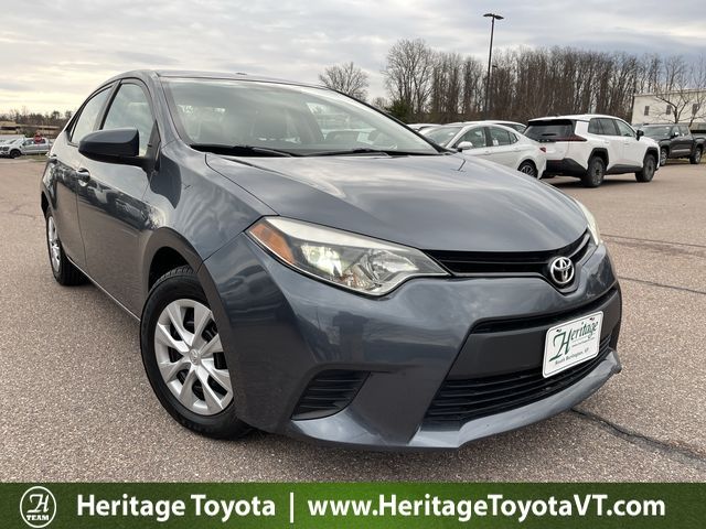 Slate Metallic 2016 Toyota Corolla L Sedan Front-Wheel Drive 4-Speed Automatic