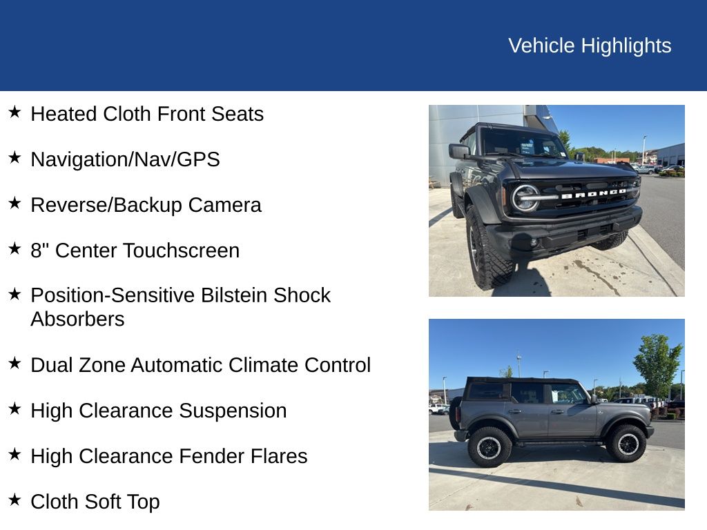 2022 Ford Bronco Outer Banks Advanced