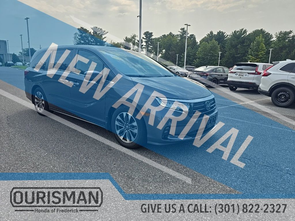 Gray 2023 Honda Odyssey Minivan Front-Wheel Drive Automatic
