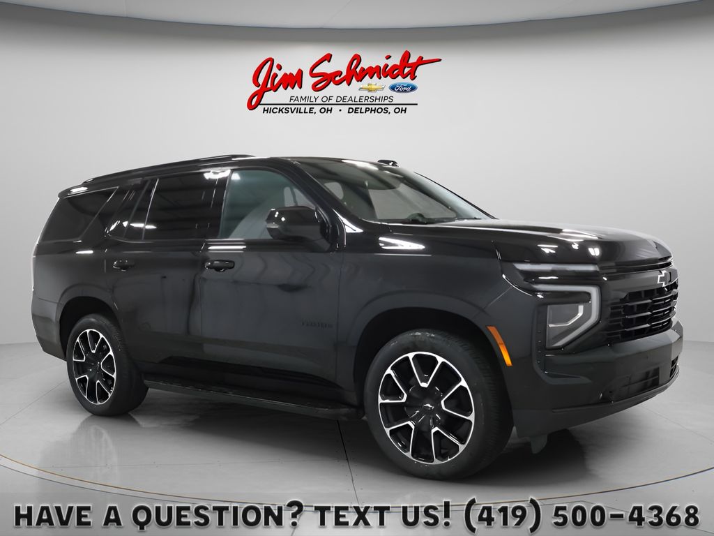 Black 2025 Chevrolet Tahoe SUV / Crossover Four-Wheel Drive