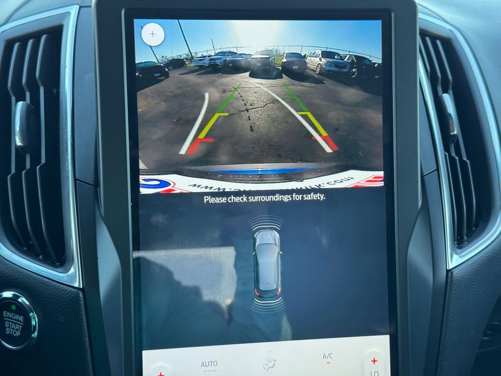 2024 Ford Edge Titanium Blue at North Houston Mitsubishi