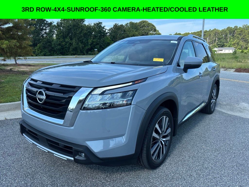 Boulder Gray Pearl 2022 Nissan Pathfinder SUV / Crossover All-Wheel Drive 9-Speed Automatic