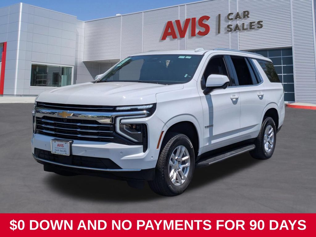 Summit White 2025 Chevrolet Tahoe SUV / Crossover Four-Wheel Drive