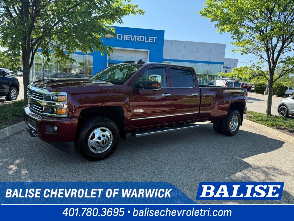 Butte Red Metallic 2017 Chevrolet Silverado 3500HD Pickup Truck Four-Wheel Drive 6-Speed Automatic