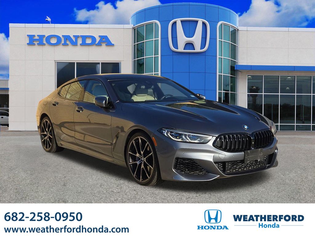 Bluestone Metallic 2021 BMW 8 Series Coupe Rear-Wheel Drive 8-Speed Automatic