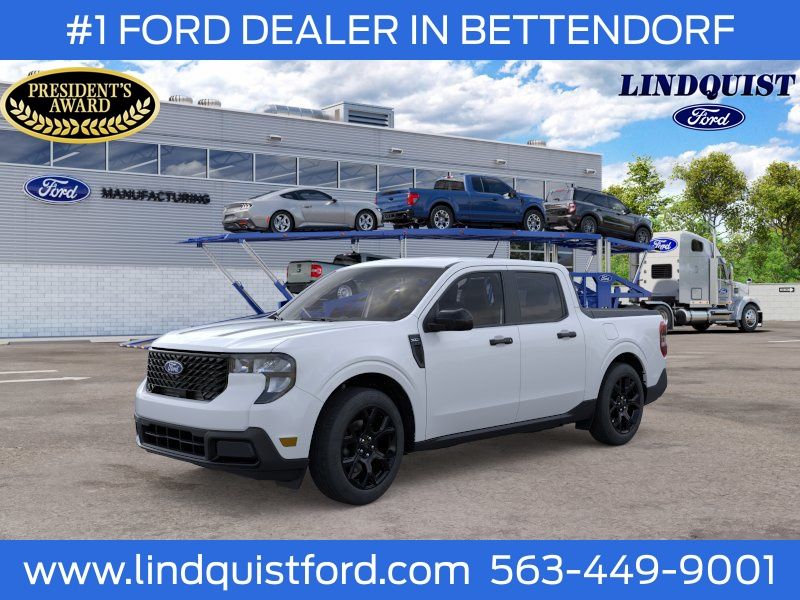 Space White Metallic 2026 Ford Maverick Pickup Truck All-Wheel Drive 8-Speed Automatic