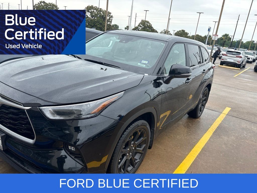 2023 Toyota Highlander LE Black at DeMontrond Automotive Group