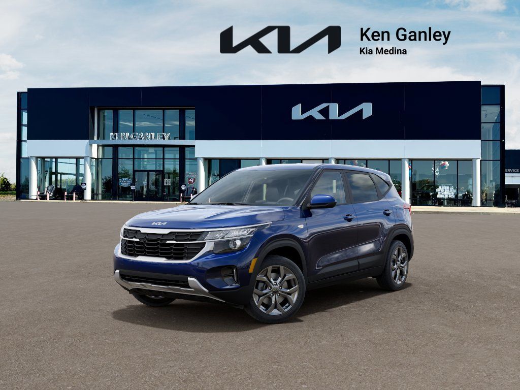 Darkoceanblue 2026 Kia Seltos LX AWD SUV / Crossover All-Wheel Drive Continuously Variable Transmission