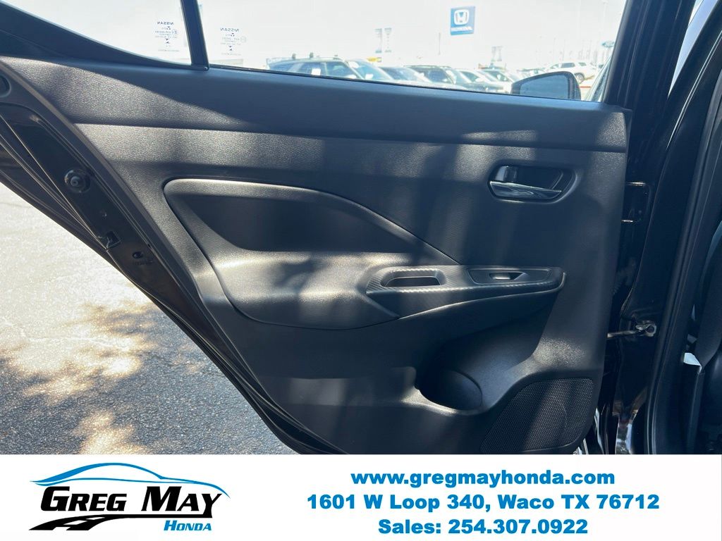 2024 Nissan Versa 1.6 SV Black at Greg May Honda