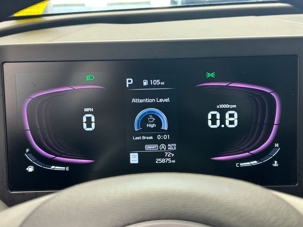 Used 2024 Fusion Black Kia LX image 24