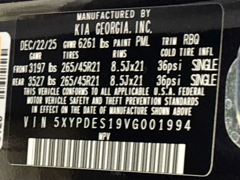 2027 Kia Telluride X-Line SX