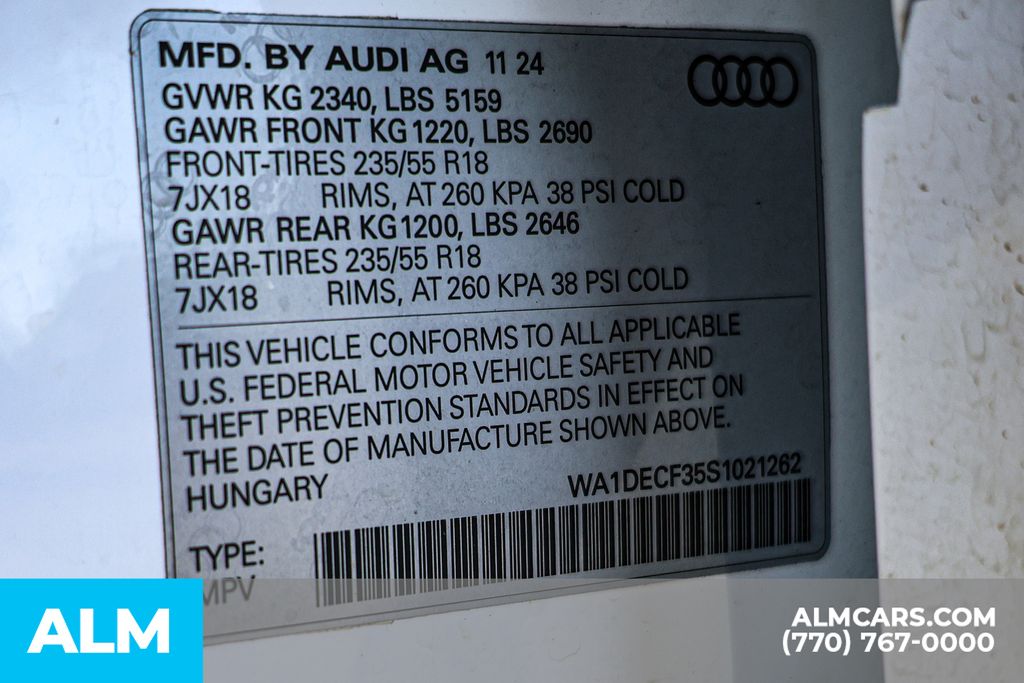 Used 2025 White Audi Premium image 63