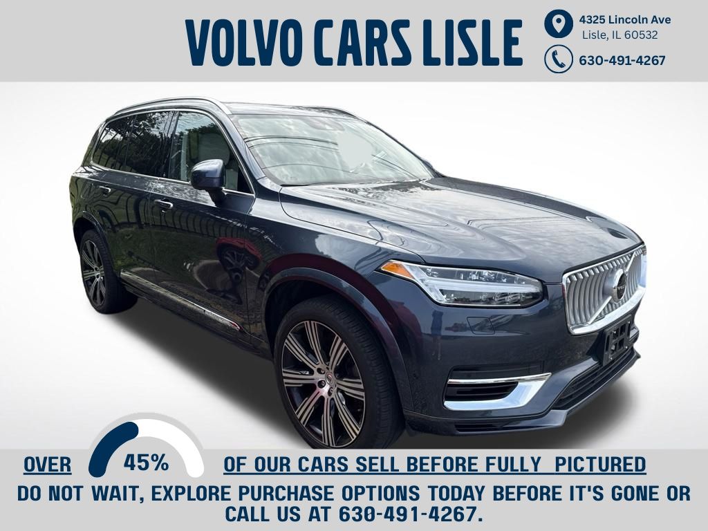 Denim Blue Metallic 2022 Volvo XC90 SUV / Crossover All-Wheel Drive Automatic