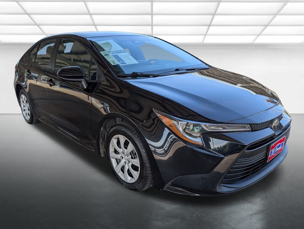 Midnight Black Metallic 2024 Toyota Corolla Sedan Front-Wheel Drive Continuously Variable Transmission