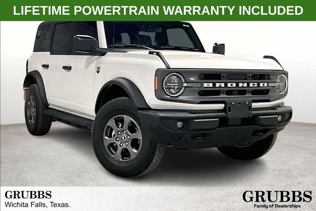 Oxford White 2024 Ford Bronco Big Bend 4-Door 4WD SUV / Crossover Four-Wheel Drive 7-Speed Manual