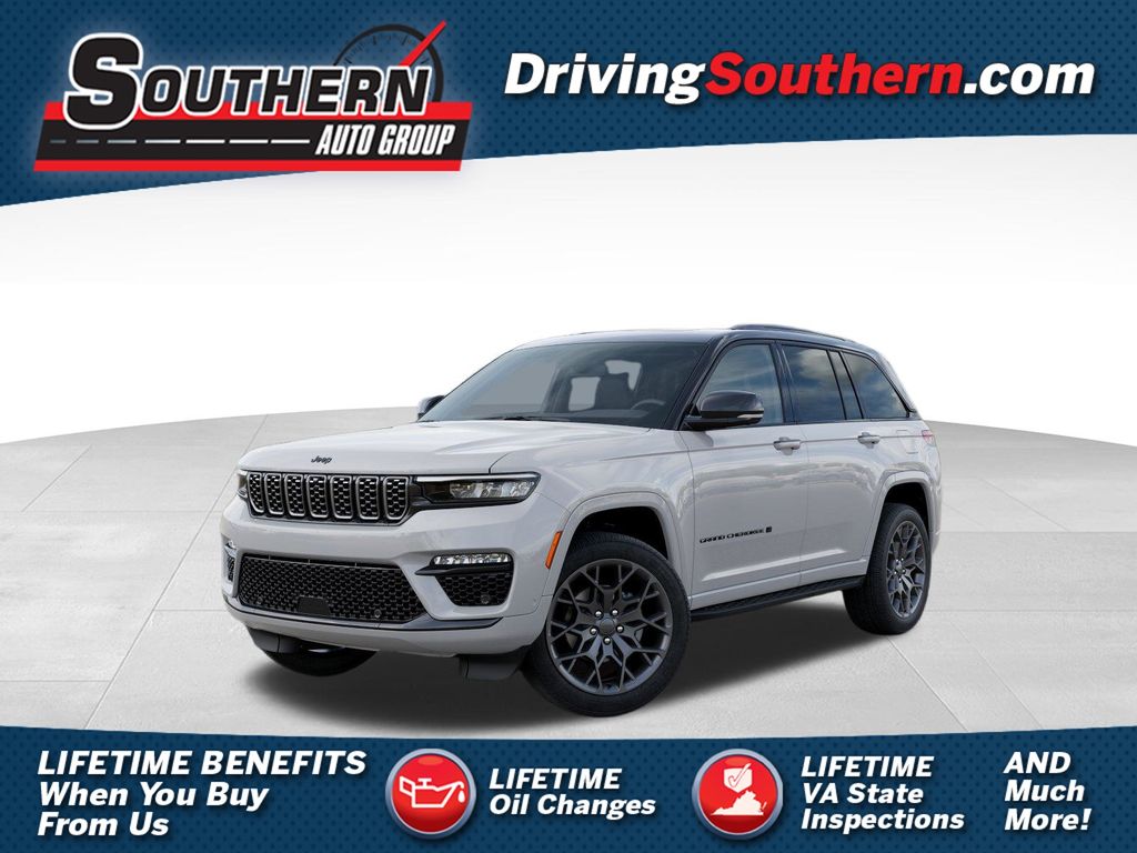 Bright White Clearcoat 2025 Jeep Grand Cherokee Summit Reserve 4WD SUV / Crossover Four-Wheel Drive 8-Speed Automatic