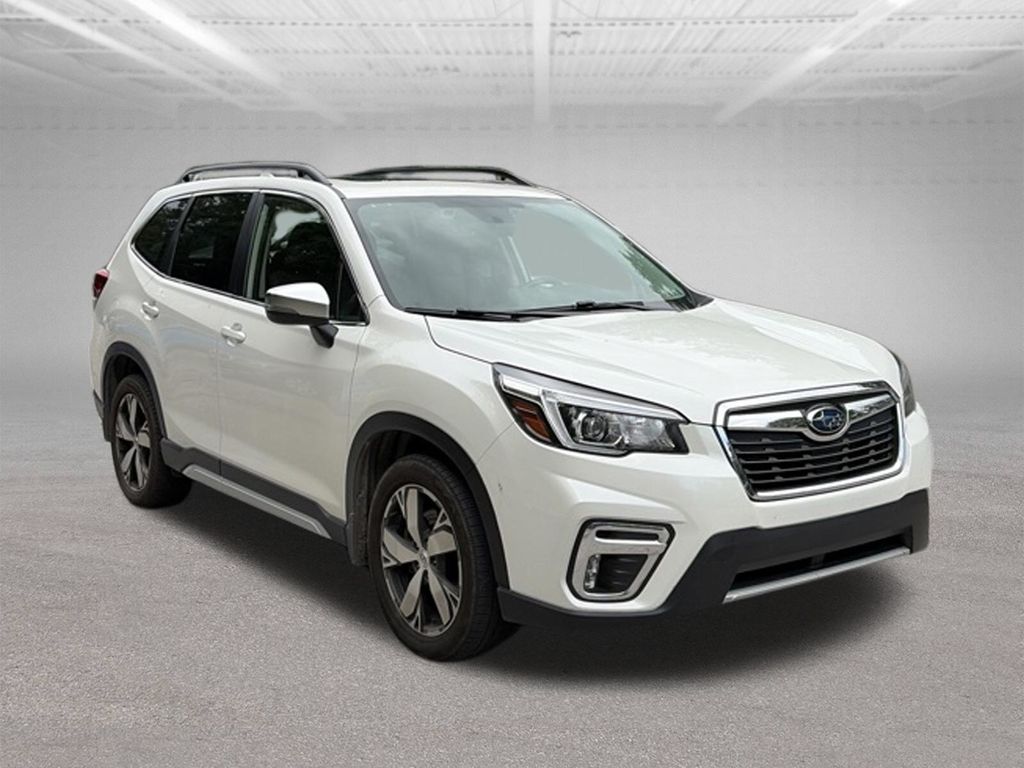 2020 Subaru Forester Touring White at Spitzer Acura
