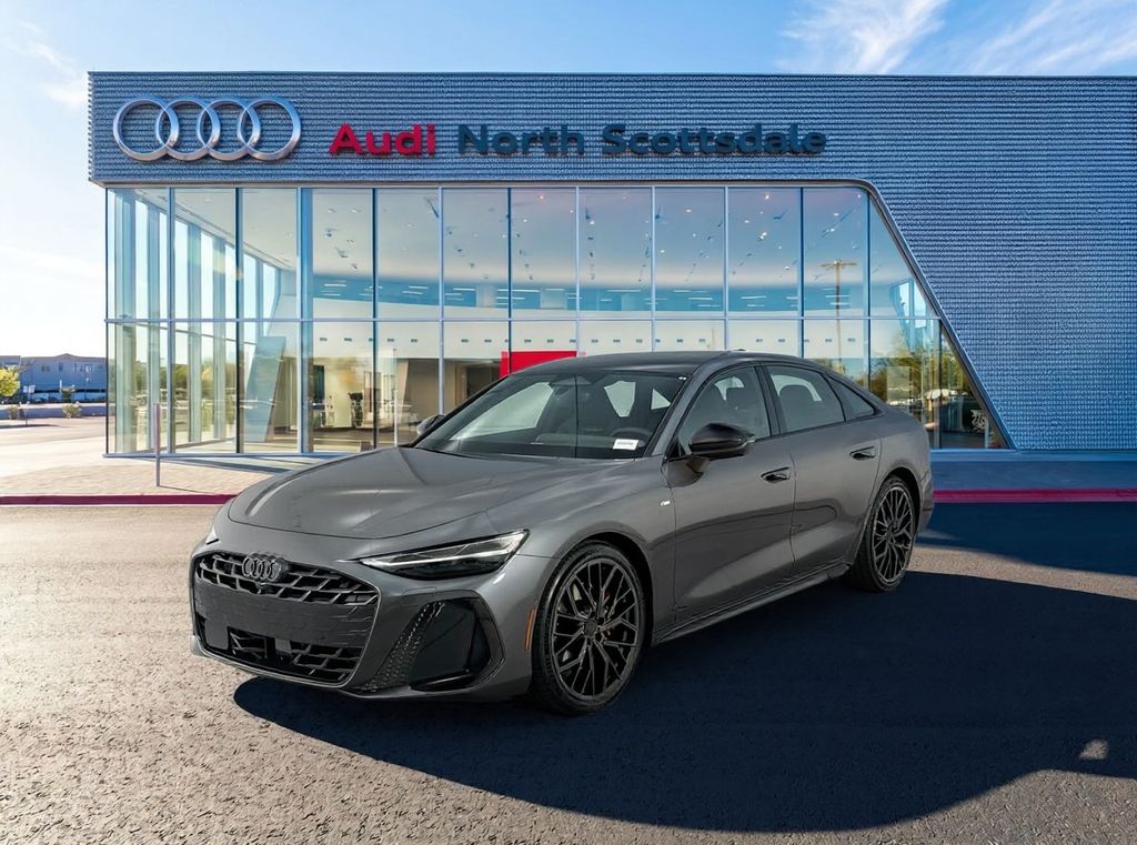 Daytona Gray Pearl Effect 2026 Audi A6 quattro Prestige 55 TFSI Sedan All-Wheel Drive 7-Speed Automatic