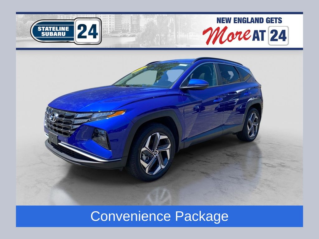 Intense Blue 2023 Hyundai Tucson SUV / Crossover All-Wheel Drive 8-Speed Automatic