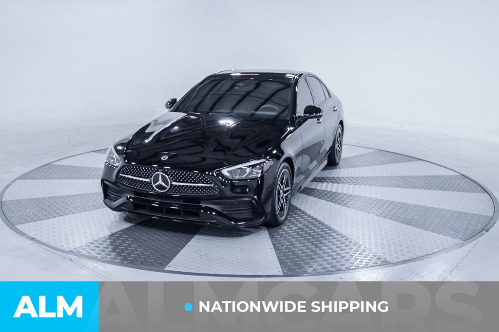 Used 2024 Black Mercedes-Benz C 300 image 2