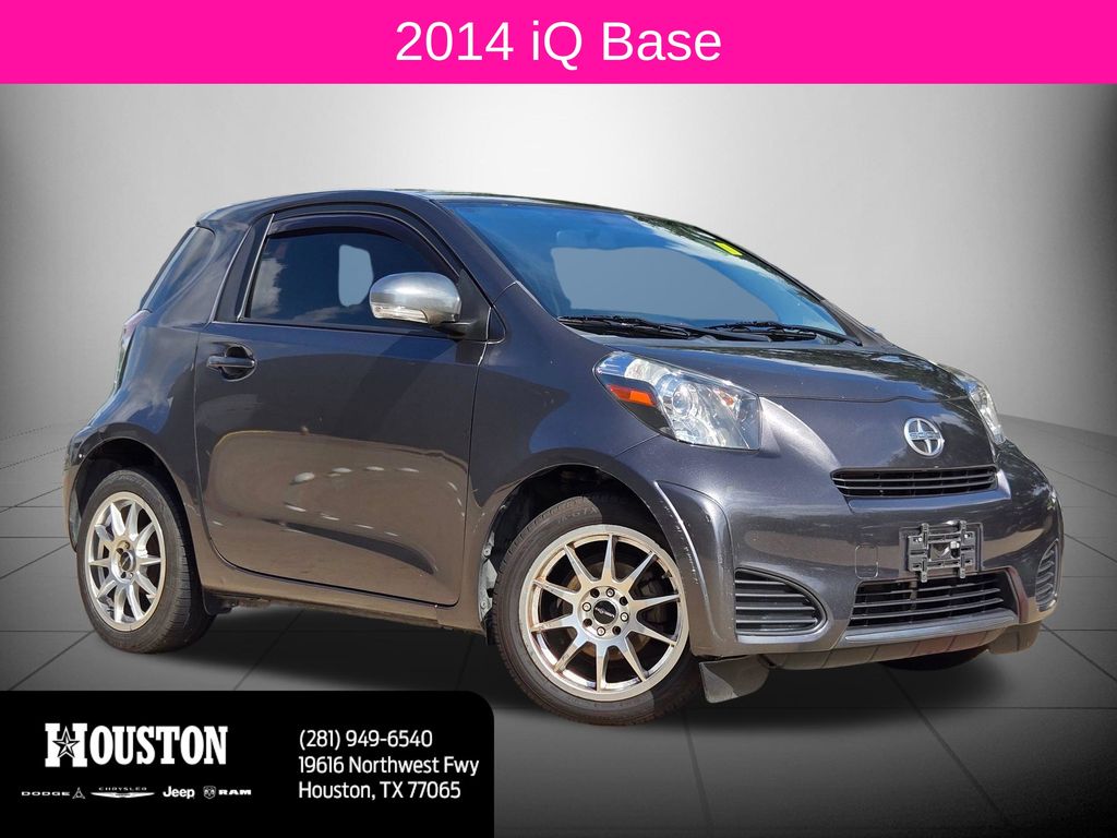 Magnetic Gray Metallic 2014 Scion iQ Hatchback Front-Wheel Drive Continuously Variable Transmission