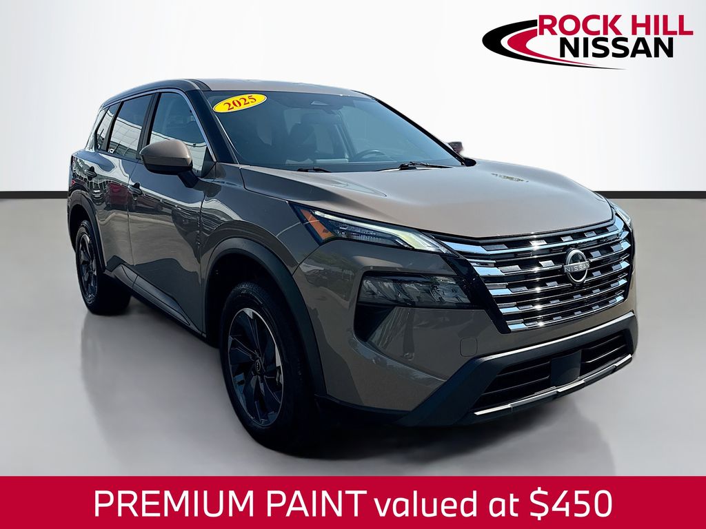 Baja Storm Metallic 2025 Nissan Rogue SUV / Crossover Front-Wheel Drive Continuously Variable Transmission