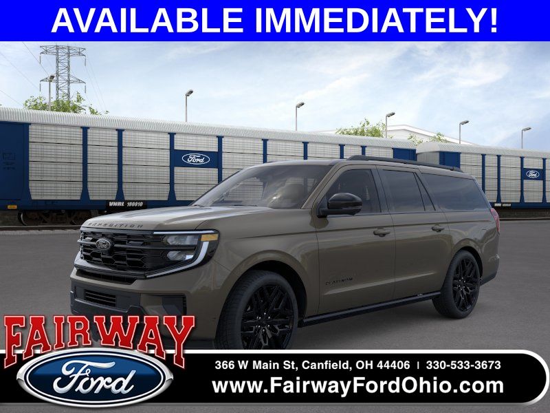 Marsh Gray 2026 Ford Expedition MAX Platinum 4WD SUV / Crossover Four-Wheel Drive Automatic