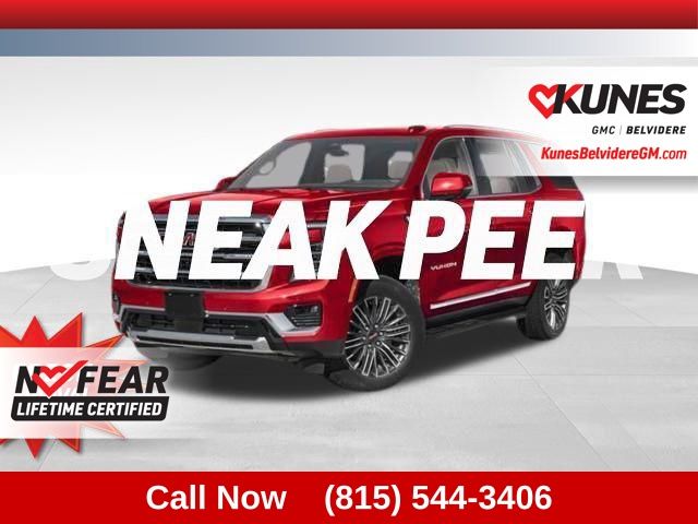 Summit White 2026 GMC Yukon SUV / Crossover Four-Wheel Drive