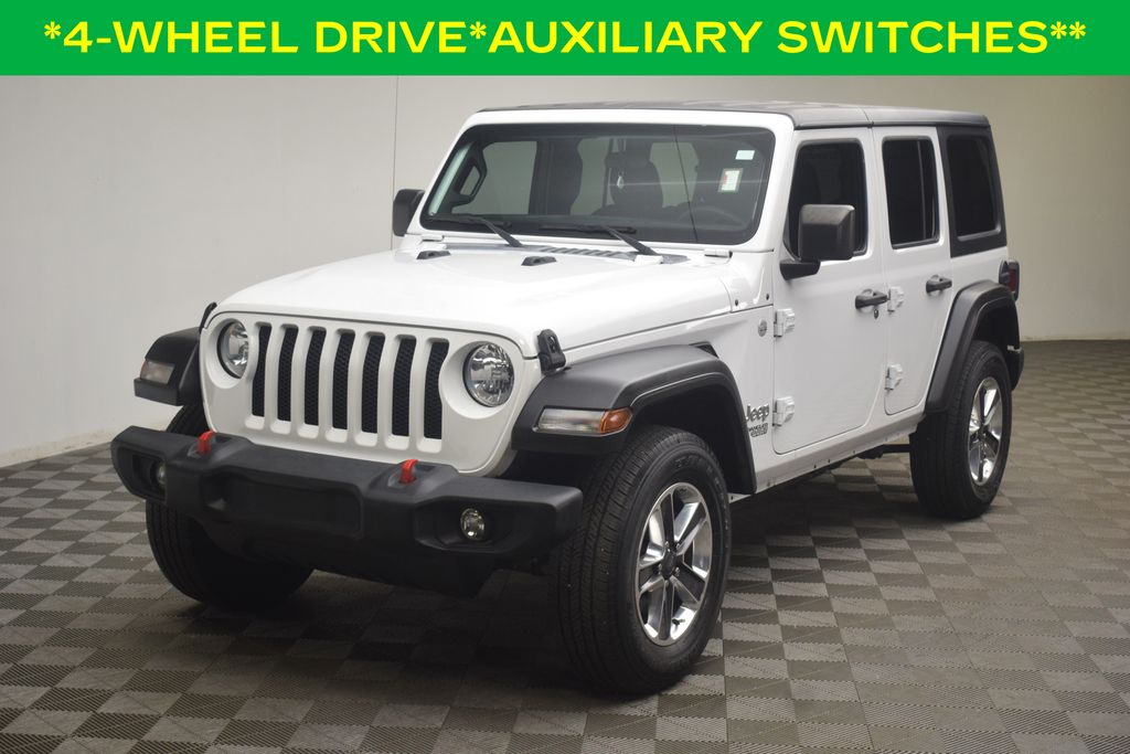 used 2021 Jeep Wrangler car, priced at $28,700