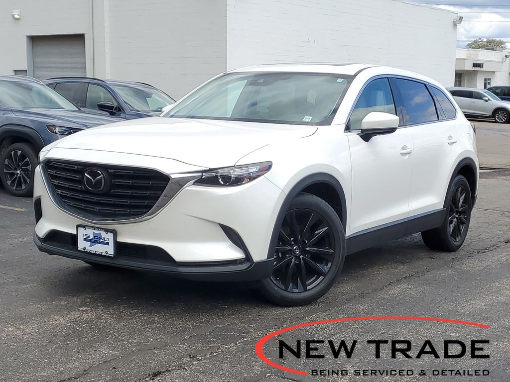 Snowflake White Pearl Mica 2023 Mazda CX-9 Touring Plus AWD SUV / Crossover All-Wheel Drive 6-Speed Automatic