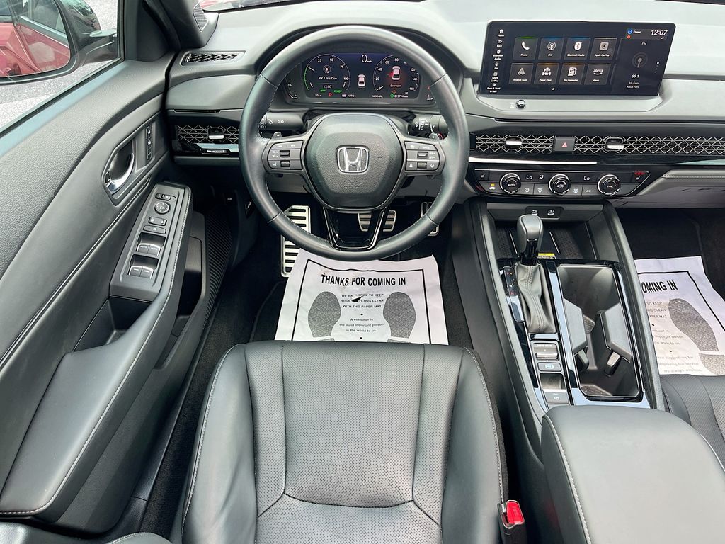 2025 Honda Accord Hybrid Sport-L Red at Classic Chevrolet Galveston