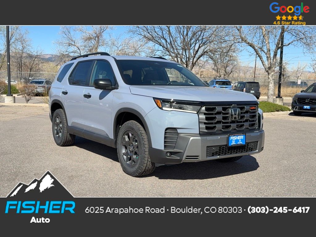 Gray 2026 Honda Pilot TrailSport AWD SUV / Crossover All-Wheel Drive Automatic