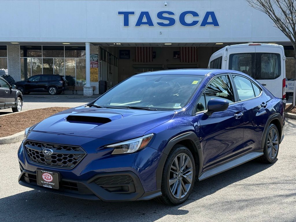 Sapphire Blue 2023 Subaru WRX AWD Sedan All-Wheel Drive 6-Speed Manual