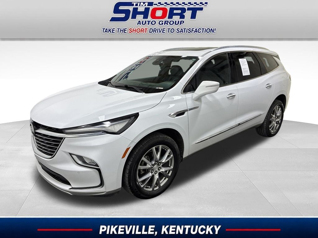 Summit White 2022 Buick Enclave SUV / Crossover Four-Wheel Drive 9-Speed Automatic