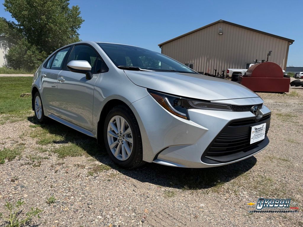 Classic Silver Metallic 2026 Toyota Corolla Sedan Front-Wheel Drive Continuously Variable Transmission