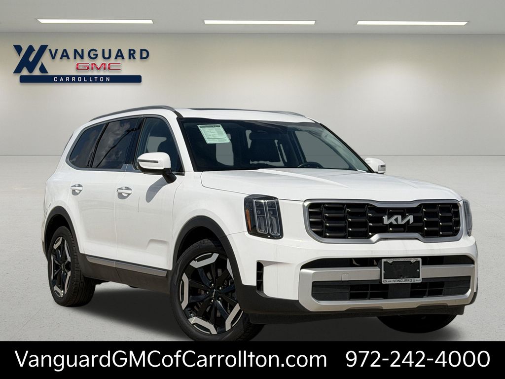 Glacial White Pearl 2025 Kia Telluride SUV / Crossover All-Wheel Drive 8-Speed Automatic
