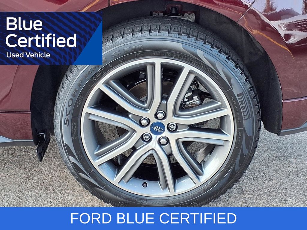 2019 Ford Edge Titanium Red at Bravo Nissan