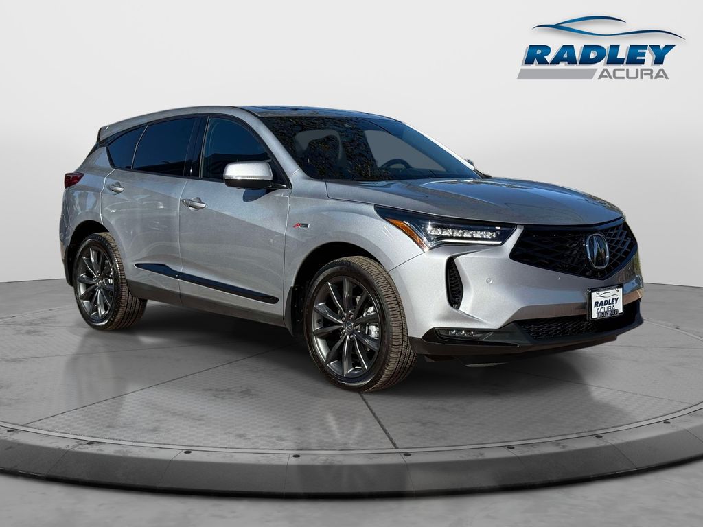Solar Silver Metallic 2025 Acura RDX SUV / Crossover All-Wheel Drive Automatic