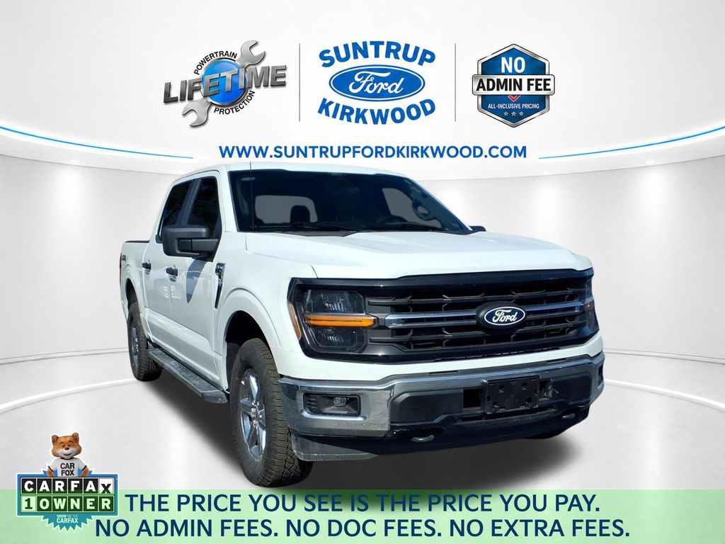 Oxford White 2025 Ford F-150 Pickup Truck Four-Wheel Drive Automatic