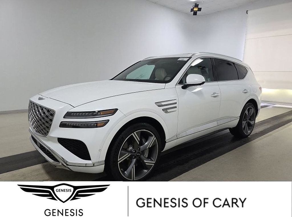 Uyuni White 2025 Genesis GV80 3.5T Prestige AWD SUV / Crossover All-Wheel Drive 8-Speed Automatic