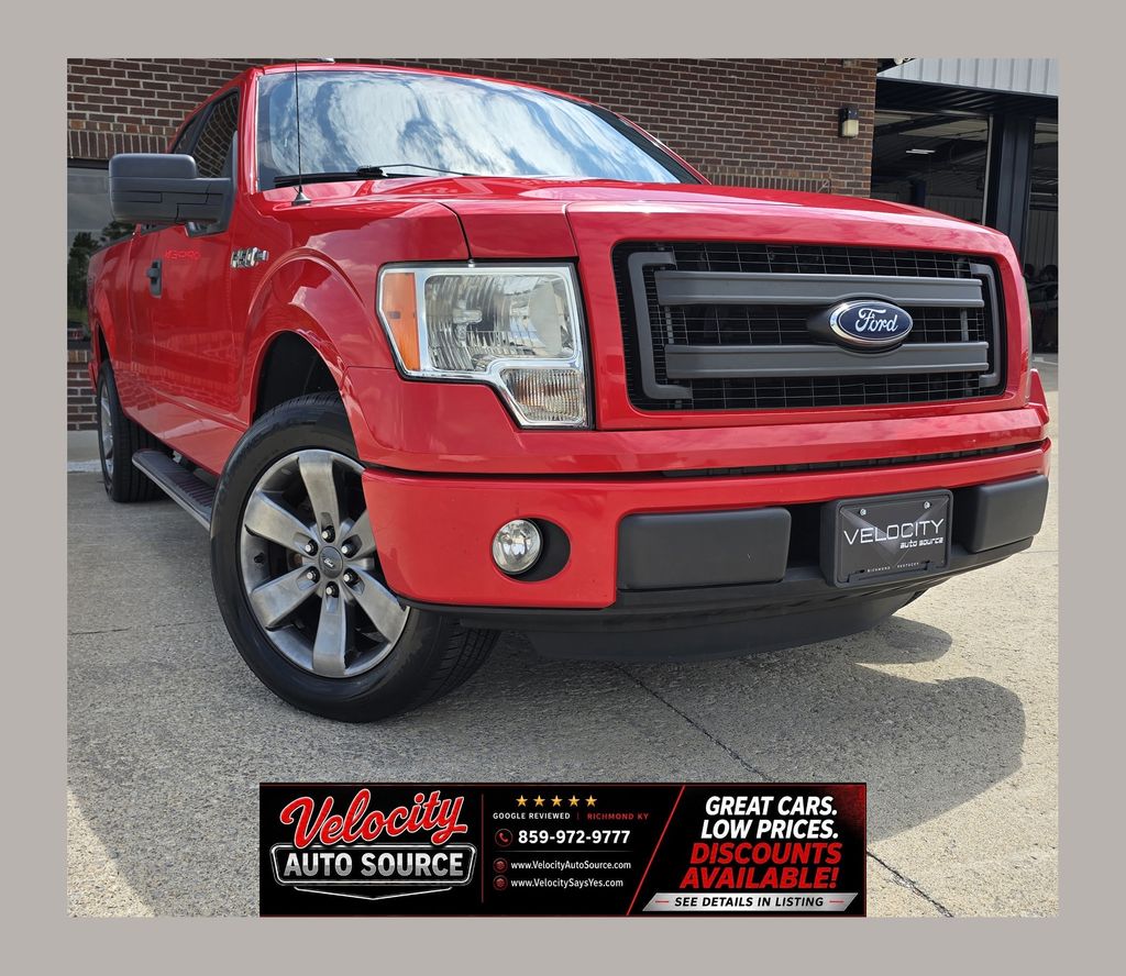 Race Red 2013 Ford F-150 Pickup Truck 4X2 6-Speed Automatic