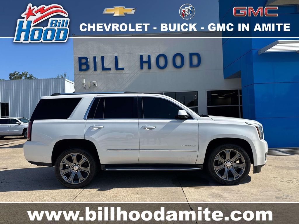 White Frost Tricoat 2016 GMC Yukon SUV / Crossover 4X2 8-Speed Automatic