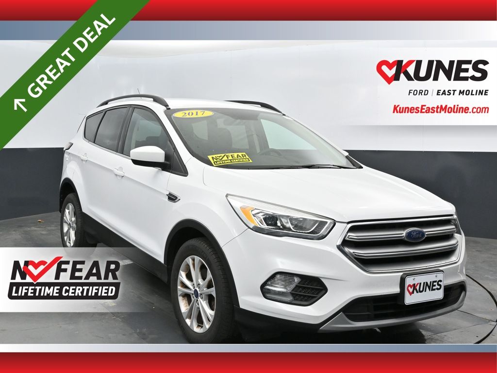 White 2017 Ford Escape SE FWD SUV / Crossover Front-Wheel Drive 6-Speed Automatic