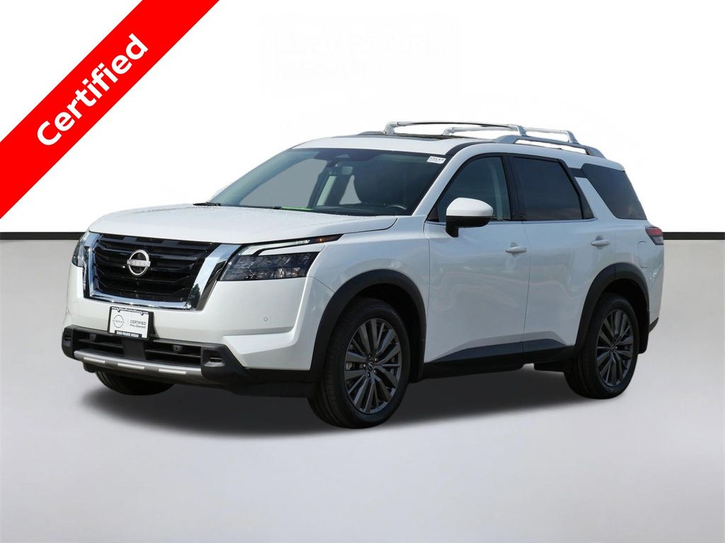 White Pearl 2025 Nissan Pathfinder SUV / Crossover All-Wheel Drive 9-Speed Automatic