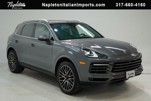 Gray (Quartzite Grey Metallic) 2021 Porsche Cayenne AWD SUV / Crossover All-Wheel Drive 8-Speed Automatic